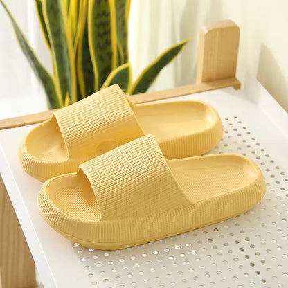 Quick-drying non-slip shower slippers. by Plushy Planet