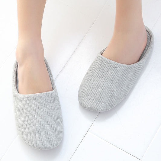 Cotton Summer Bedroom Slippers by Plushy Planet