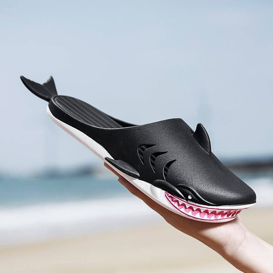 Summer Fun: Shark Beach Sandals by Plushy Planet