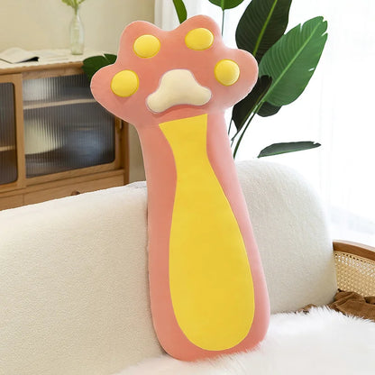 Adorable 70-110CM Soft Kawaii Cat Paw Pillow by Plushy Planet