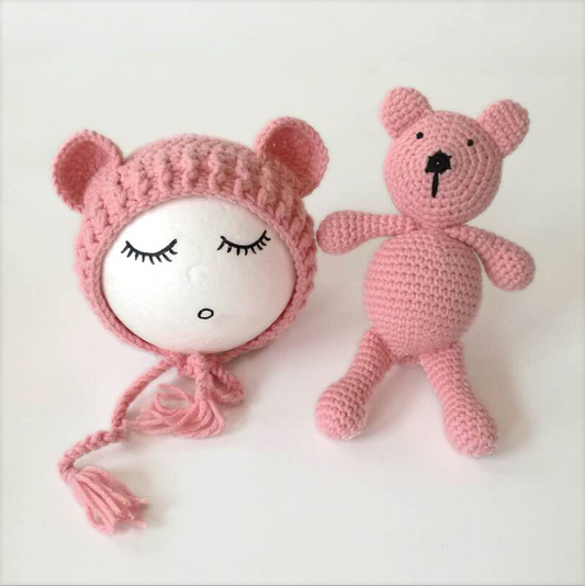 Adorable Knitted Stuffed Toy by Plushy Planet