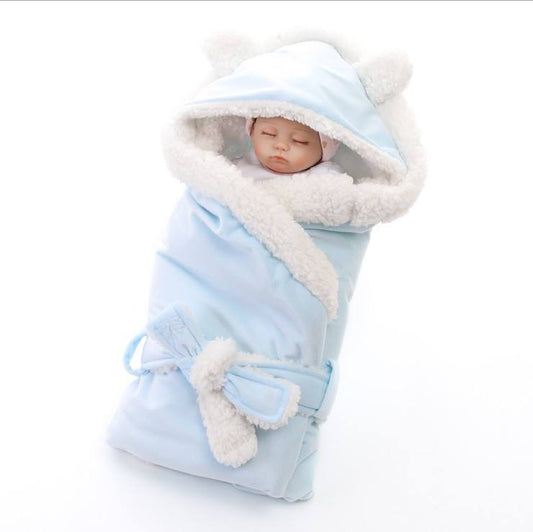 Ultra Soft Newborn Muslin Swaddle Blanket by Plushy Planet