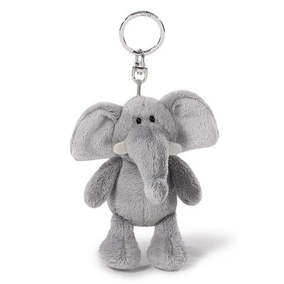 Adorable Plush Elephant Keychain Toy by Plushy Planet