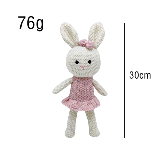 Adorable Handmade Kawaii Bunny Plush by Plushy Planet