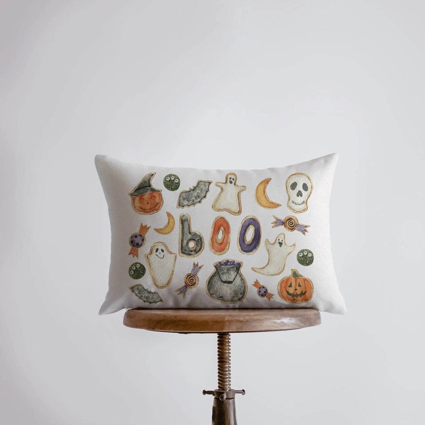 Halloween Cookies Throw Pillow