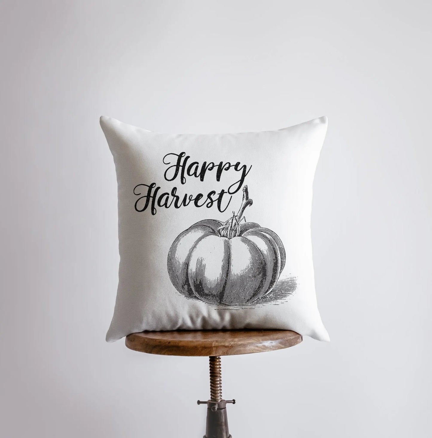 Happy Harvest Throw Pillow