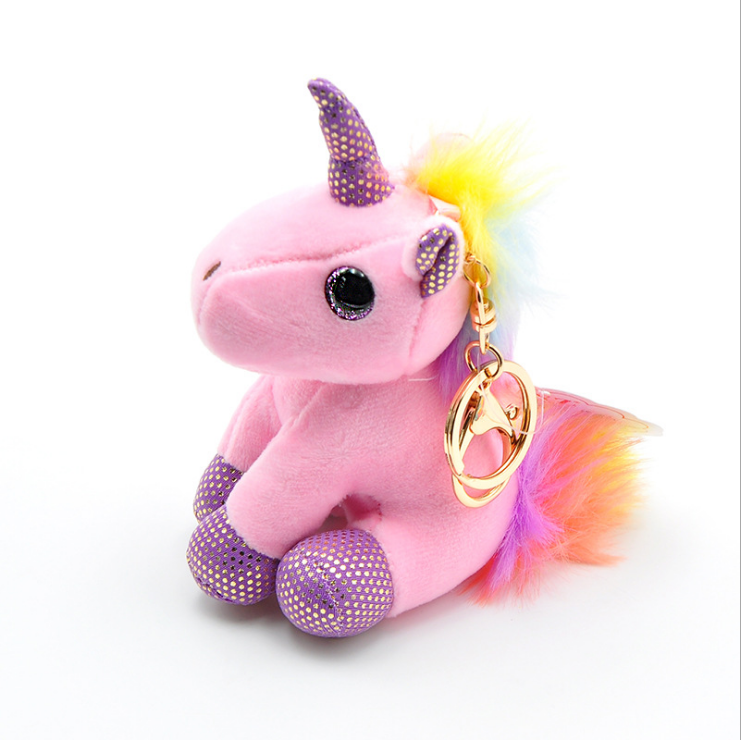 Colorful Cute Baby Plush Unicorn by Plushy Planet