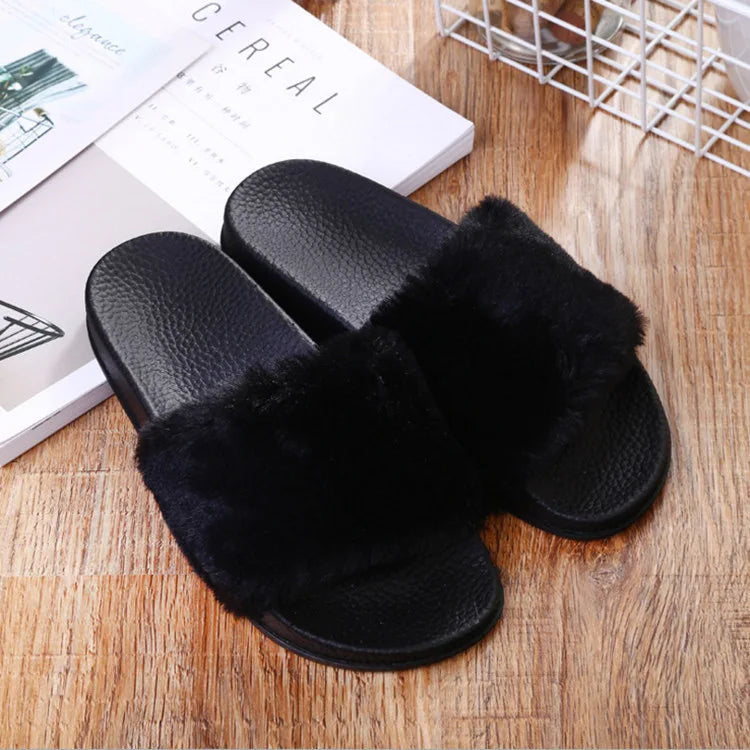 Cozy Plush Slides: Stylish, Sustainable. by Plushy Planet