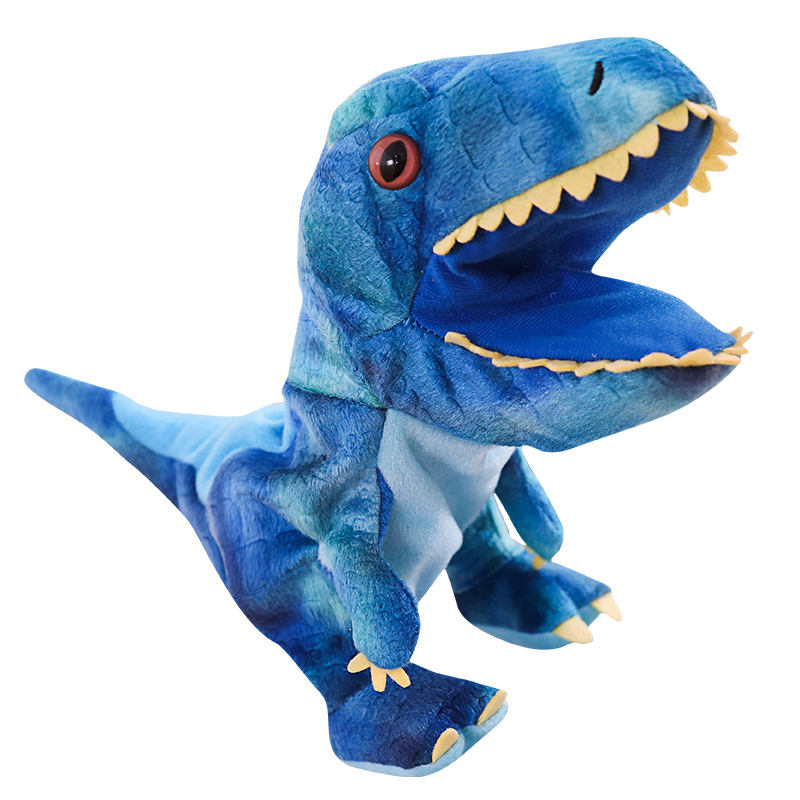 Dynamic 30cm Cartoon Dinosaur Hand Puppet by Plushy Planet