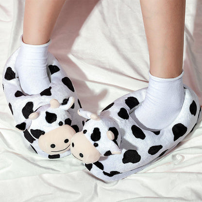 Winter Warm Cartoon Animal Slippers by Plushy Planet