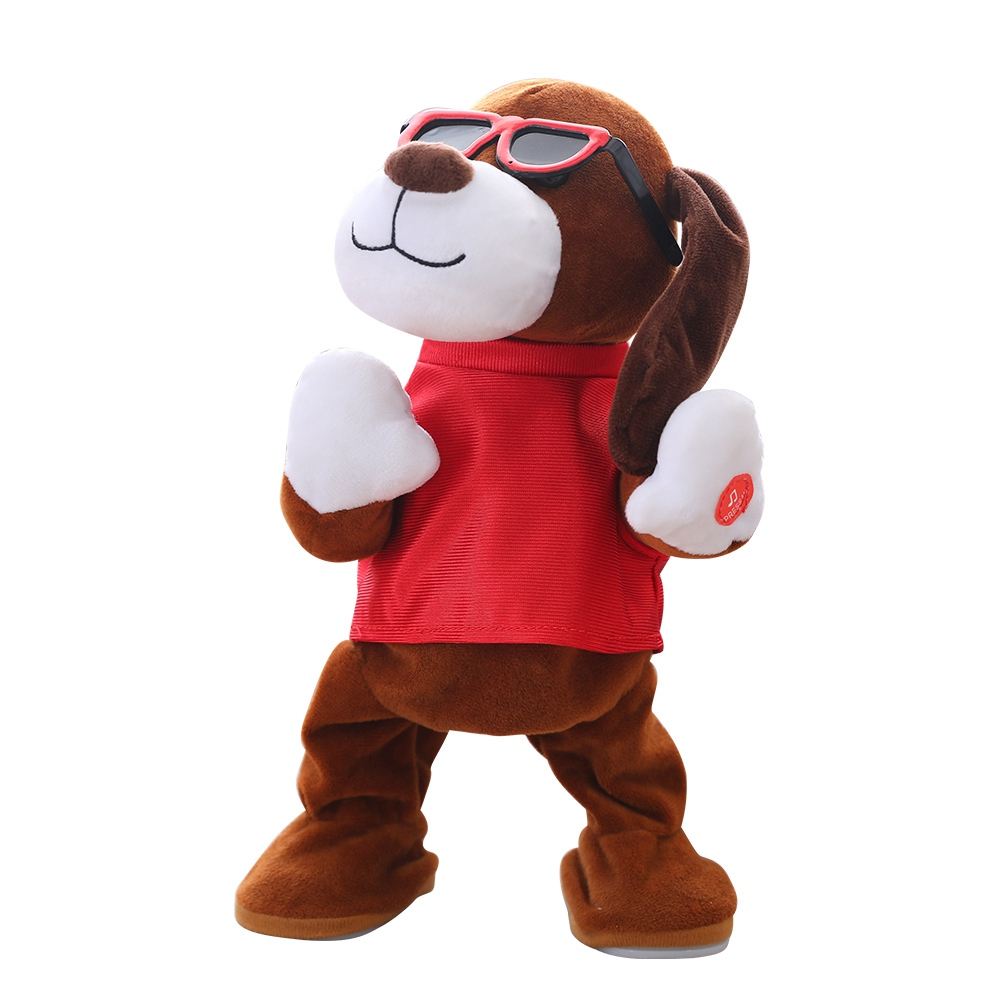 33cm Talking Electric Dog Plush by Plushy Planet