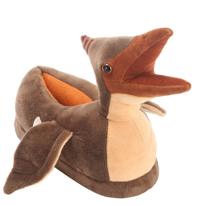 Cozy Cartoon Fur Slippers for Winter by Plushy Planet