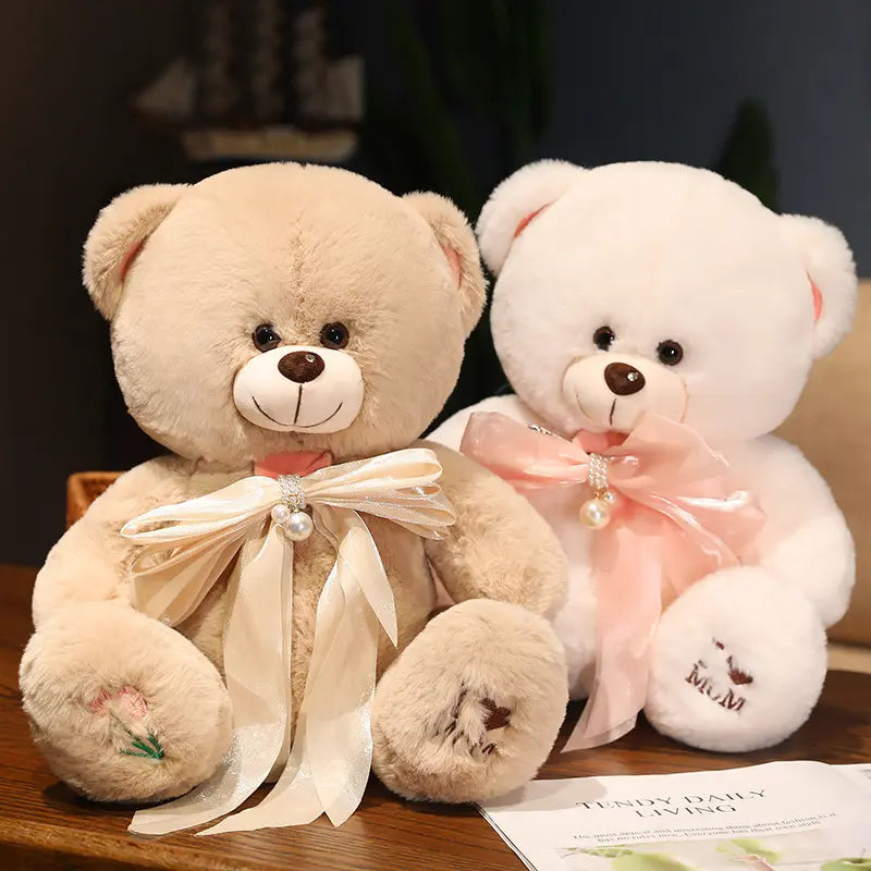 Charming Valentine's Teddy Bear Plush by Plushy Planet