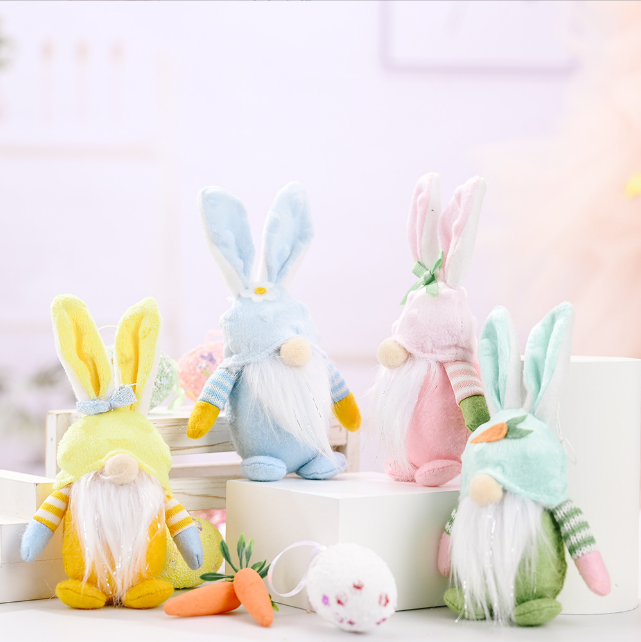 Adorable Easter Bunny Stuffed Toy by Plushy Planet