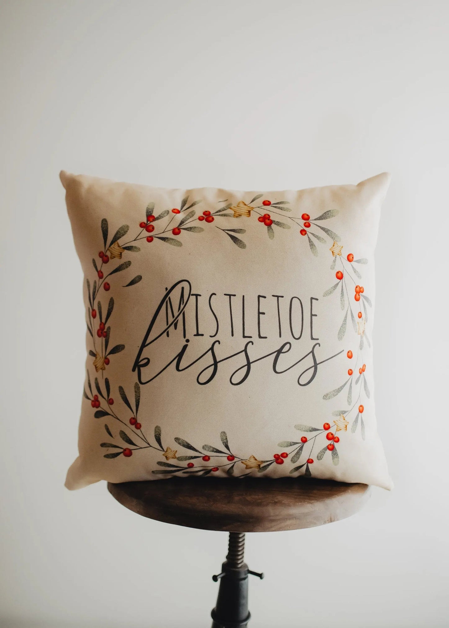 Holiday Wishes Throw Pillow