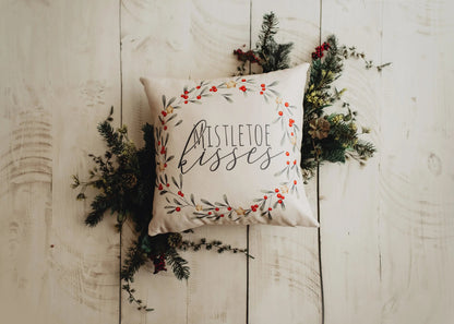 Holiday Wishes Throw Pillow