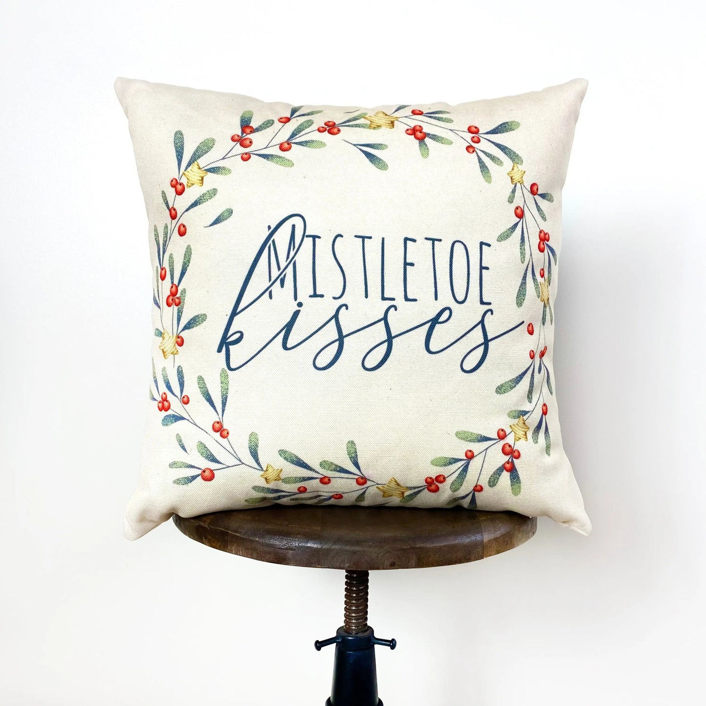 Holiday Wishes Throw Pillow