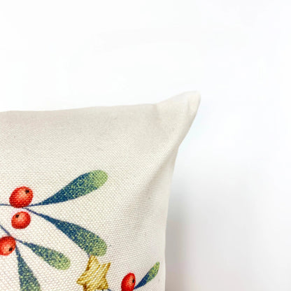 Holiday Wishes Throw Pillow