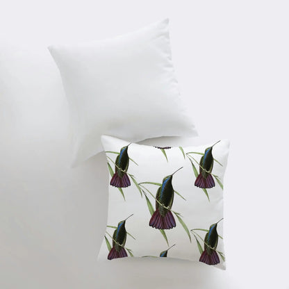 Humming Bird Throw Pillow