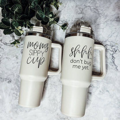 Mom's Sippy Cup 40oz Tumbler