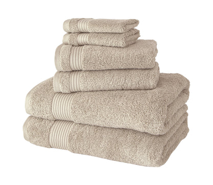 Amadeus Luxury Turkish Cotton Premium 6 Pc Towel Set by Classic Turkish Towels