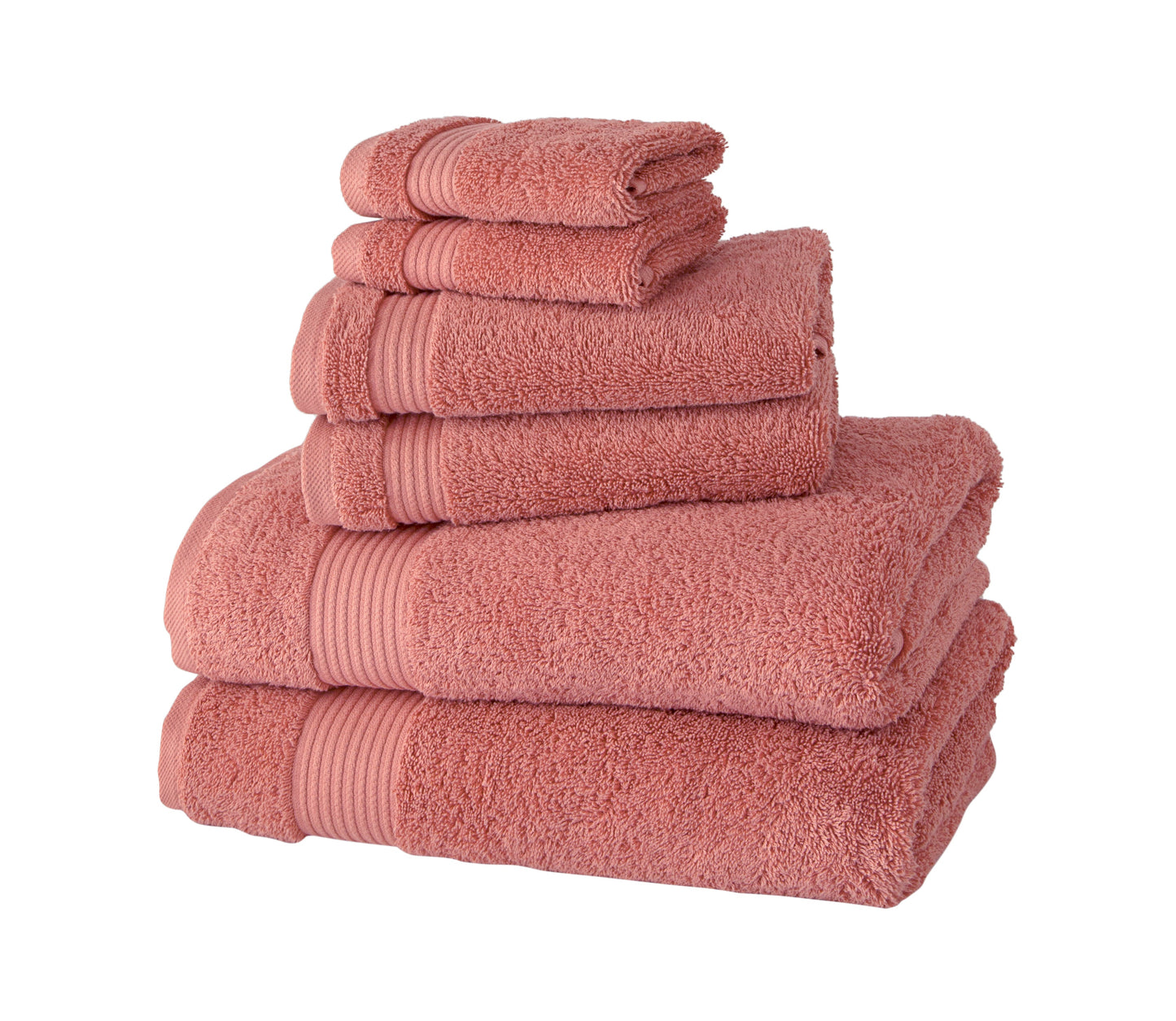 Amadeus Luxury Turkish Cotton Premium 6 Pc Towel Set by Classic Turkish Towels