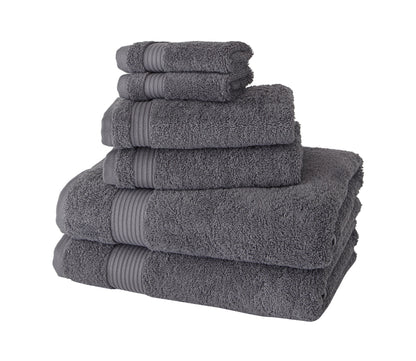 Amadeus Luxury Turkish Cotton Premium 6 Pc Towel Set by Classic Turkish Towels