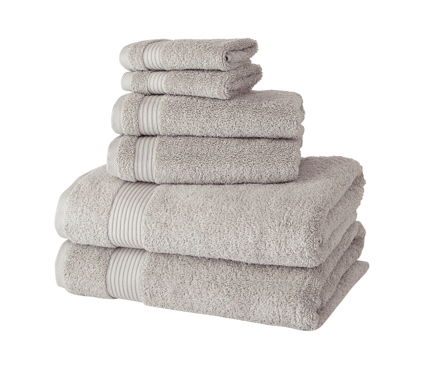 Amadeus Luxury Turkish Cotton Premium 6 Pc Towel Set by Classic Turkish Towels