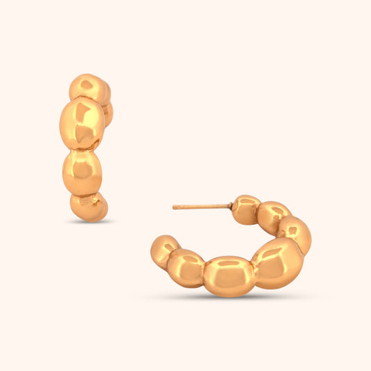 Bloom Hoop Earrings
