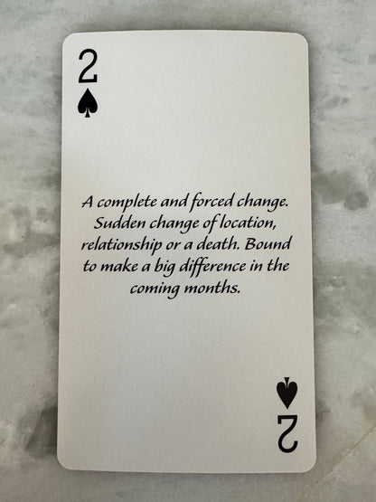 Savage Suits Cartomancy Deck Cards for Truth Seekers