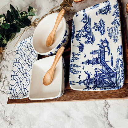 Chinoiserie Tapas Serving Set