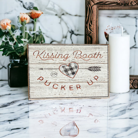 Kissing Booth Sign