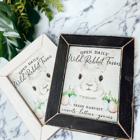 Wild Rabbit Farms Sign