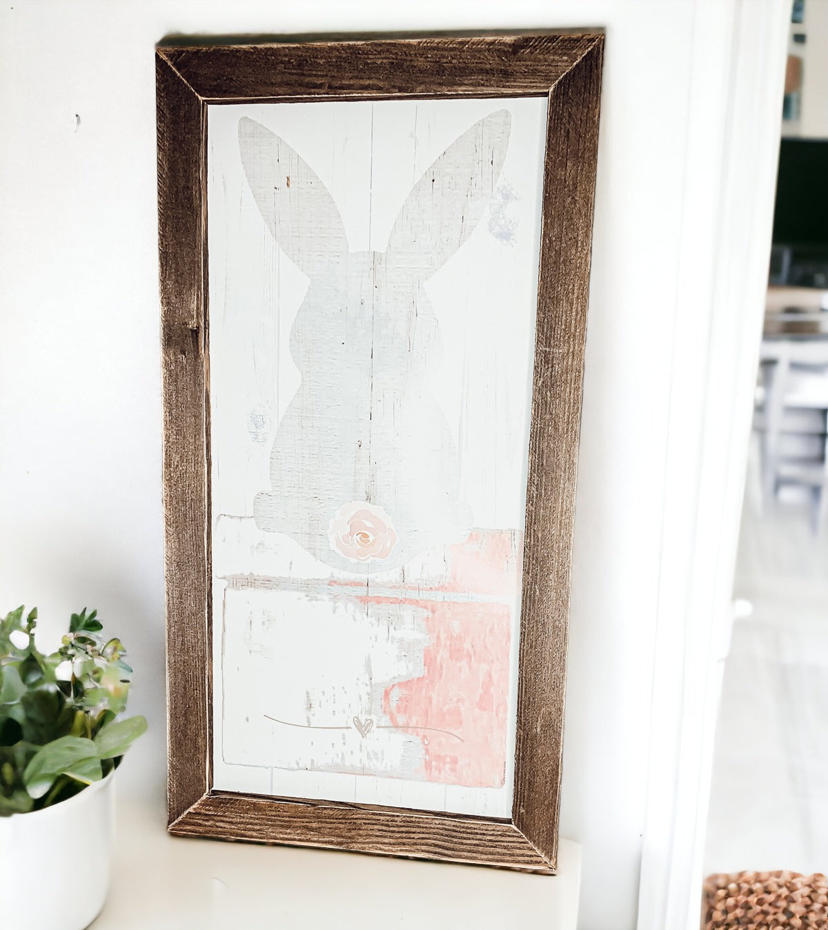 Bunny Tail Sign 24x12"