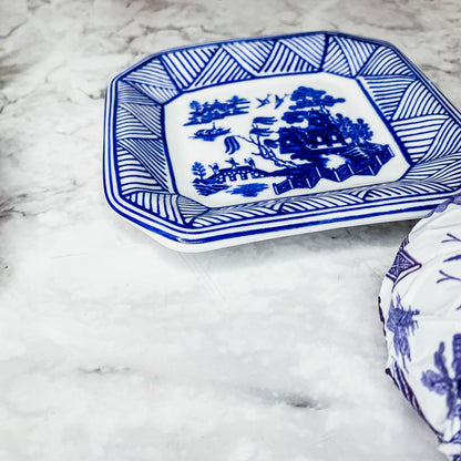 Chinoiserie Soap & Dish Set