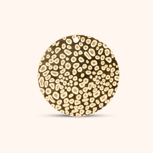 Pebble Disc Charm