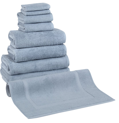 Hospitality Turkish Cotton Towel Set of 9 by Classic Turkish Towels