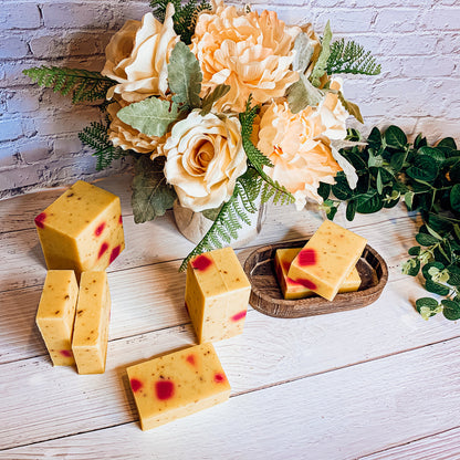 Honeysuckle Rose Petals Soap