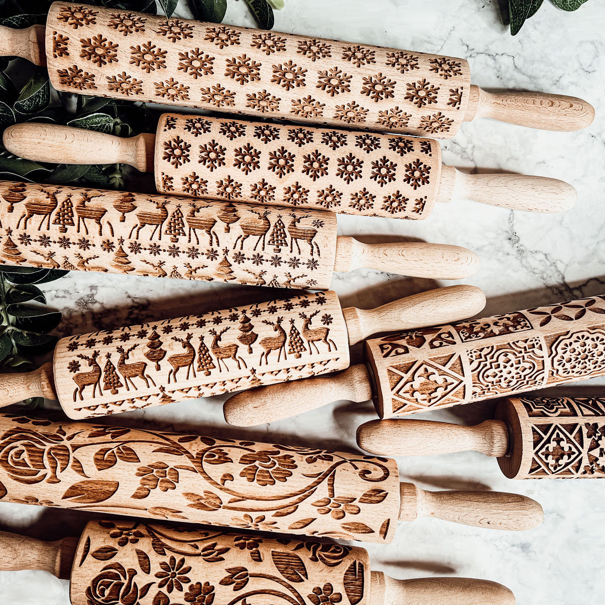 Christmas Rolling Pins