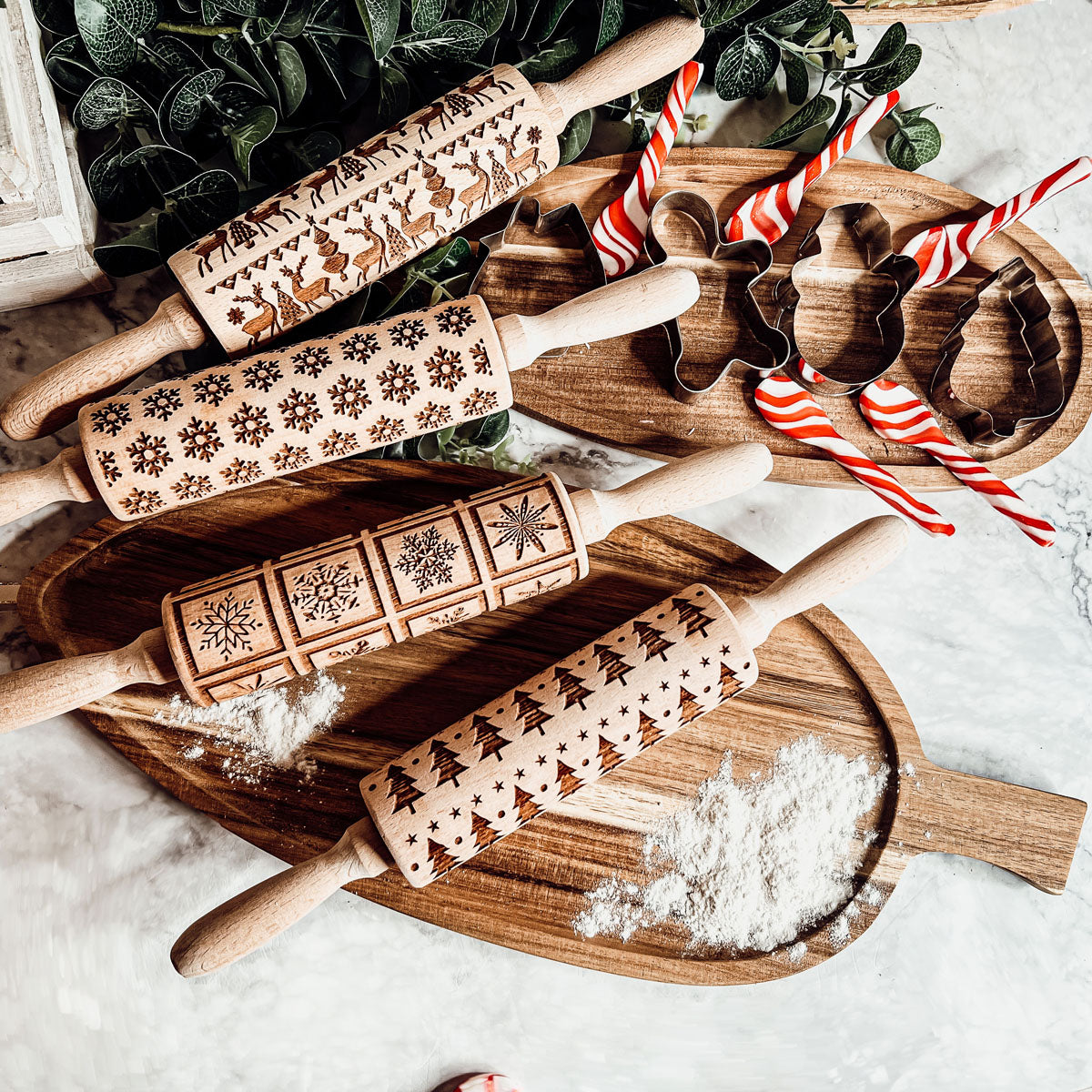 Christmas Rolling Pins