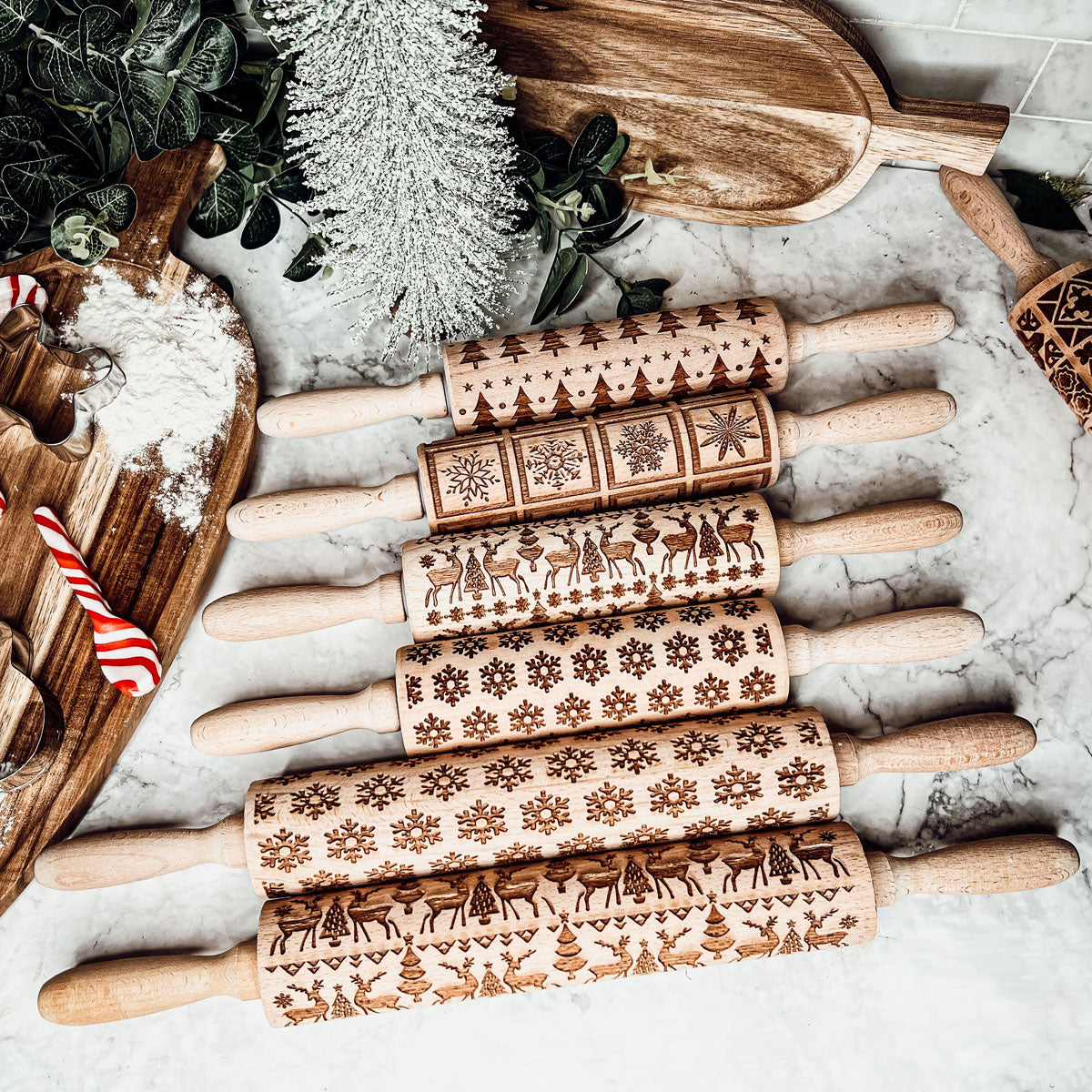 Christmas Rolling Pins