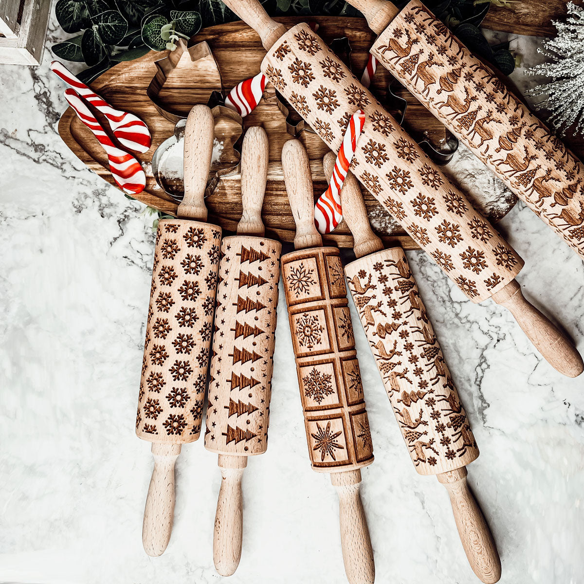 Christmas Rolling Pins