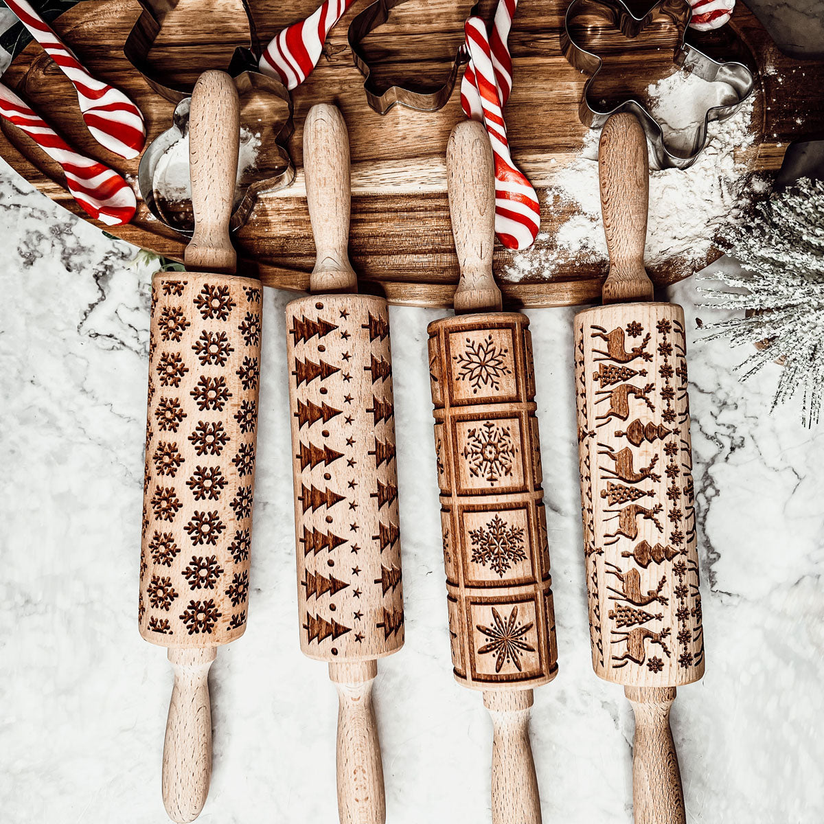 Christmas Rolling Pins