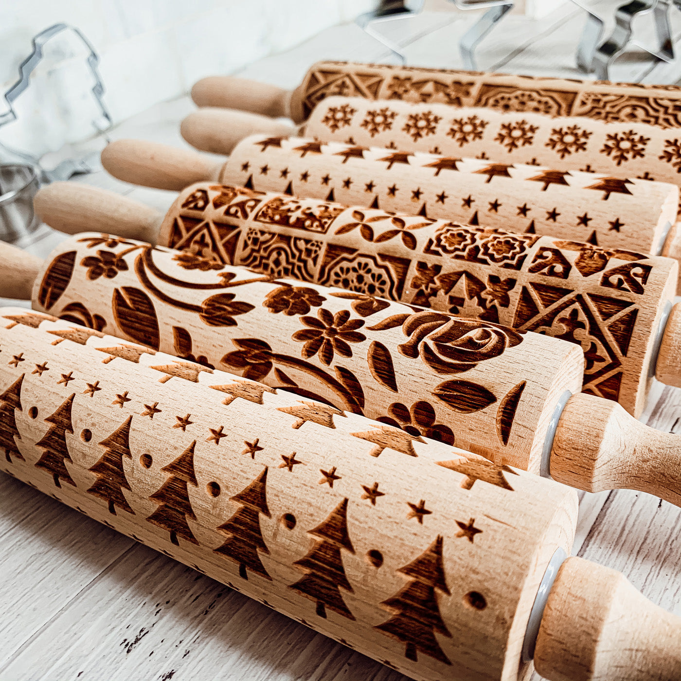 Christmas Rolling Pins