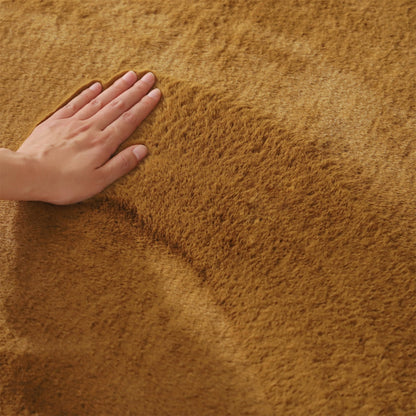 Kasentex Spring Fluffy Elegant Faux Fur Area Rugs, Ultra Soft, Room Decor, Graduation Gifts, Fathers Day Gift, Mom Gift, Easter Gift