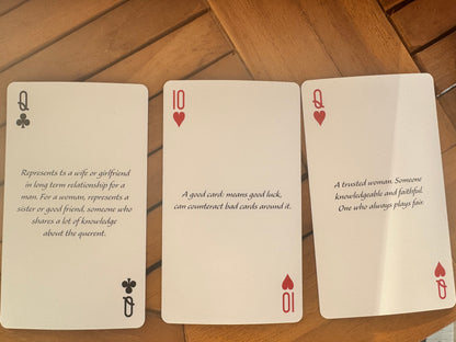 Savage Suits Cartomancy Deck Cards for Truth Seekers
