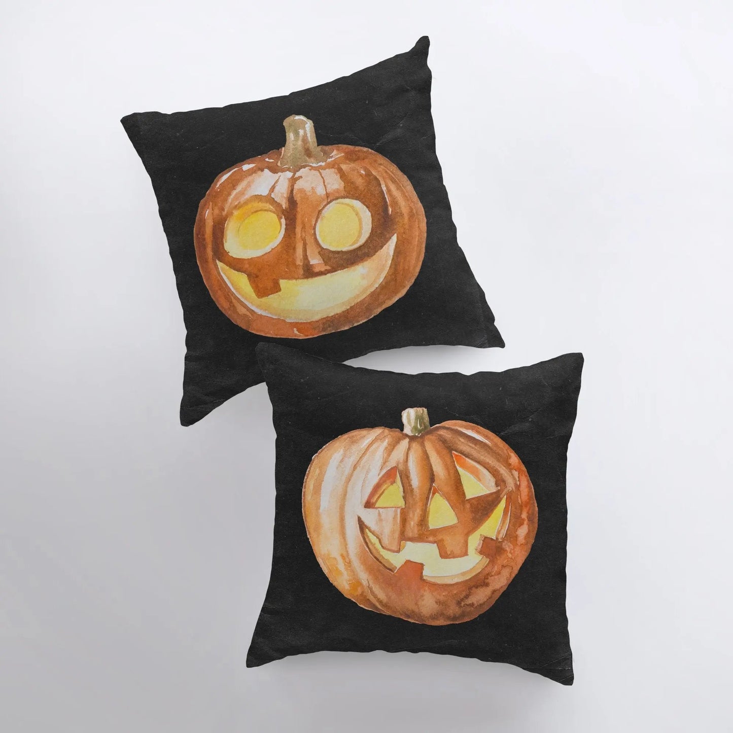 Jack O Lantern Throw Pillow