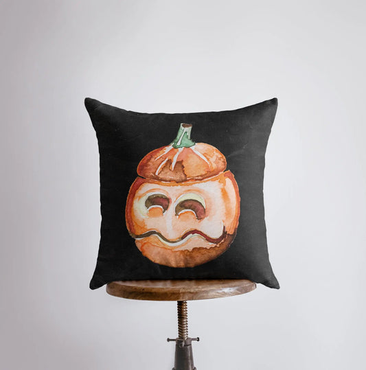 Jack O Lantern Throw Pillow