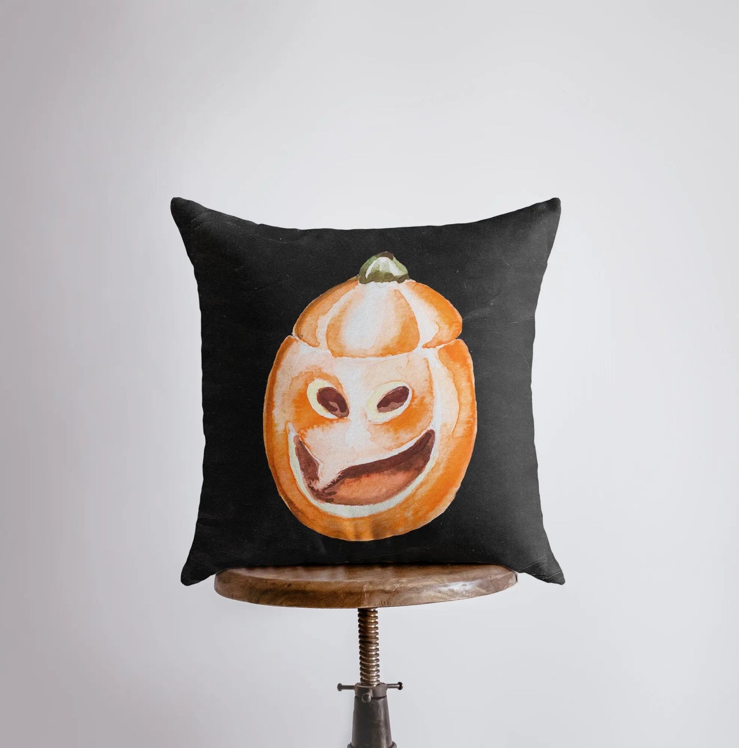 Jack O Lantern Throw Pillow