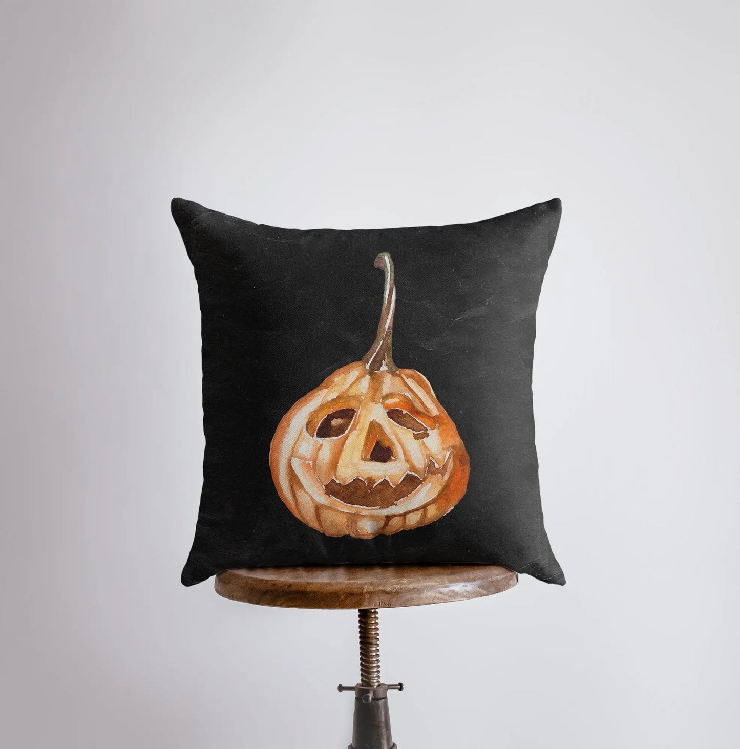 Jack O Lantern Throw Pillow